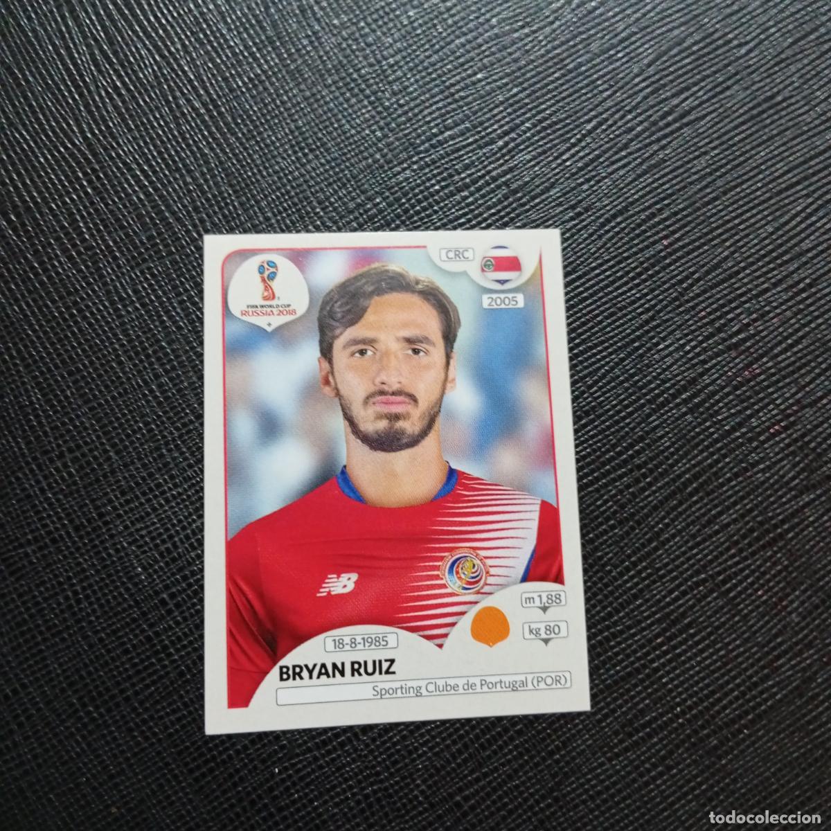 Football Stickers: 403 BRYAN RUIZ COSTA RICA PANINI MUNDIAL RUSIA 2018 CROMO FUTBOL 18 - SIN PEGAR - CJ2 ...