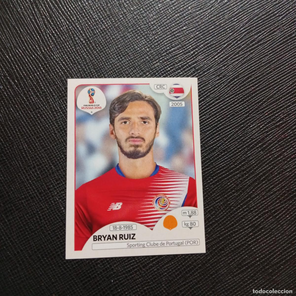 Football Stickers: 403 BRYAN RUIZ COSTA RICA PANINI MUNDIAL RUSIA 2018 CROMO FUTBOL 18 - SIN PEGAR - CJ2 ....