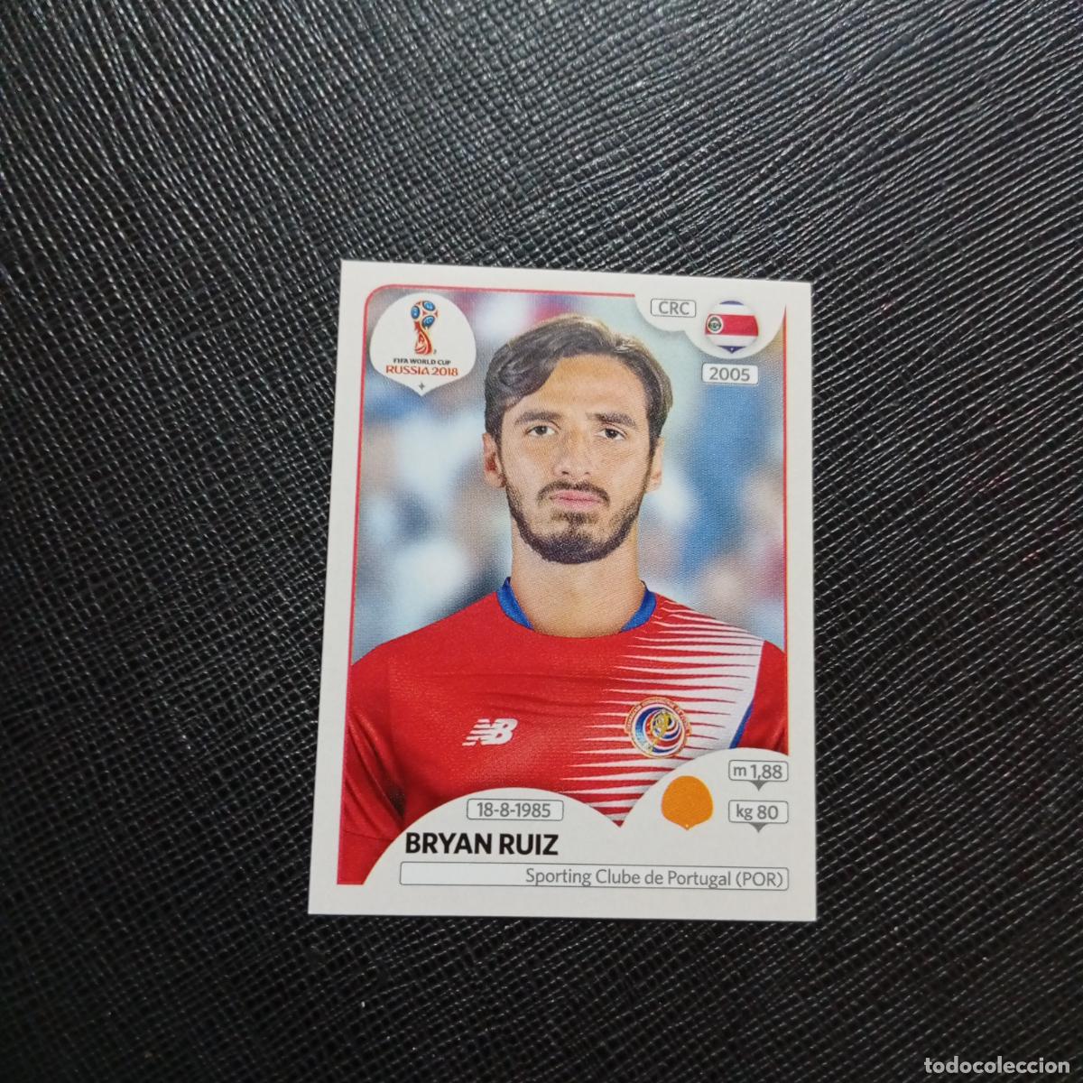 Football Stickers: 403 BRYAN RUIZ COSTA RICA PANINI MUNDIAL RUSIA 2018 CROMO FUTBOL 18 - SIN PEGAR - CJ2 ....