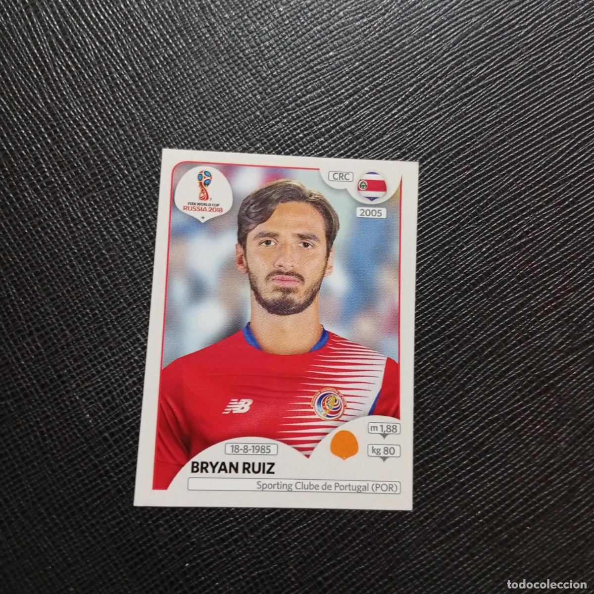 Football Stickers: 403 BRYAN RUIZ COSTA RICA PANINI MUNDIAL RUSIA 2018 CROMO FUTBOL 18 - SIN PEGAR - CJ2 .....
