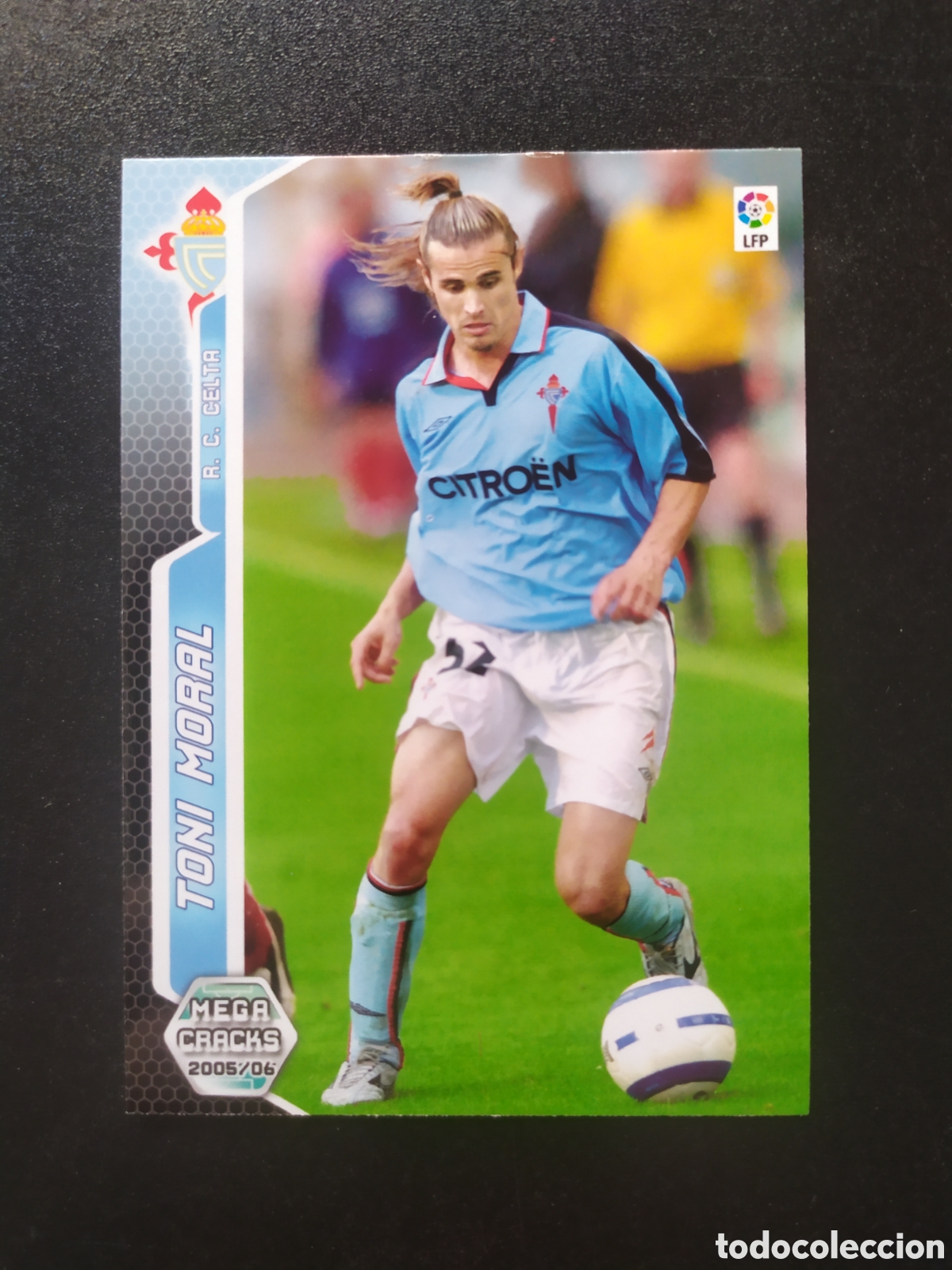 Cromos de f&uacute;tbol: Megacracks 2005 2006 05 06 panini Toni Moral n&ordm; 123 Celta Vigo