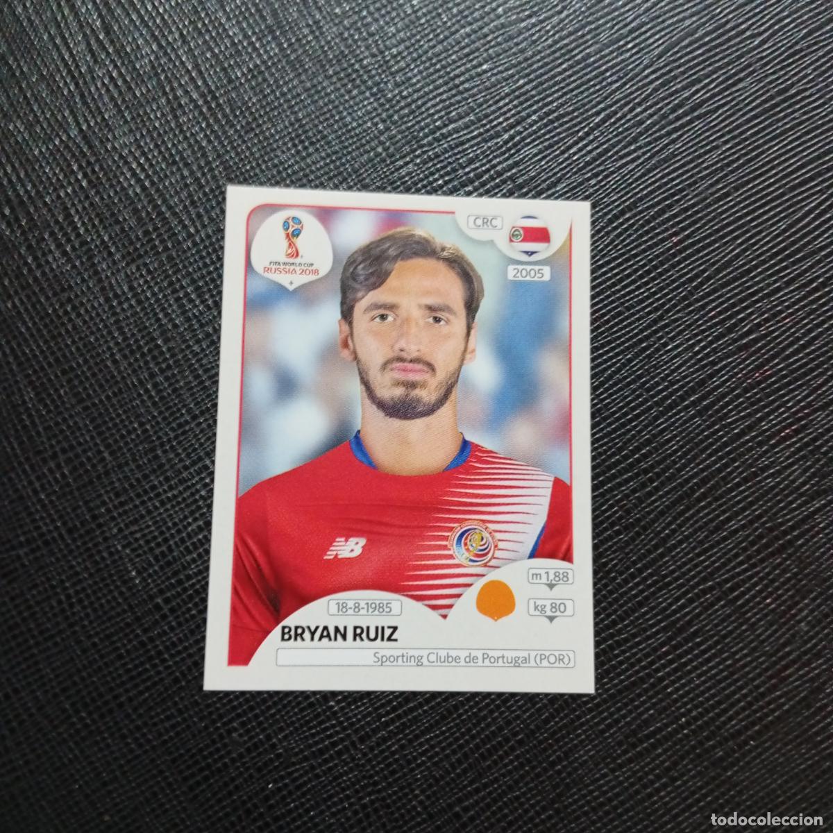 Cromos de f&uacute;tbol: 403 BRYAN RUIZ COSTA RICA PANINI MUNDIAL RUSIA 2018 CROMO FUTBOL 18 - SIN PEGAR - CJ2 .....