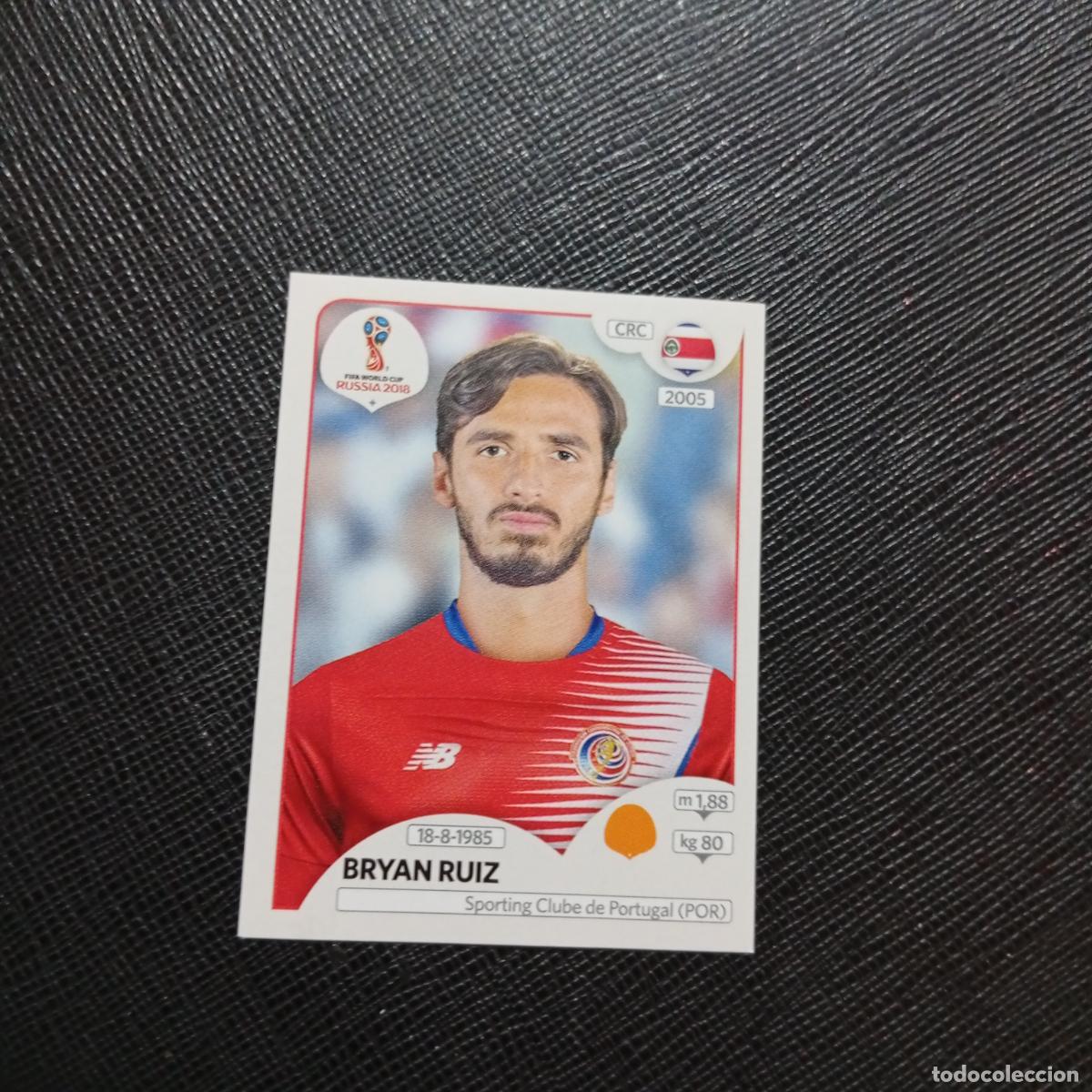 Cromos de f&uacute;tbol: 403 BRYAN RUIZ COSTA RICA PANINI MUNDIAL RUSIA 2018 CROMO FUTBOL 18 - SIN PEGAR - CJ2 ......