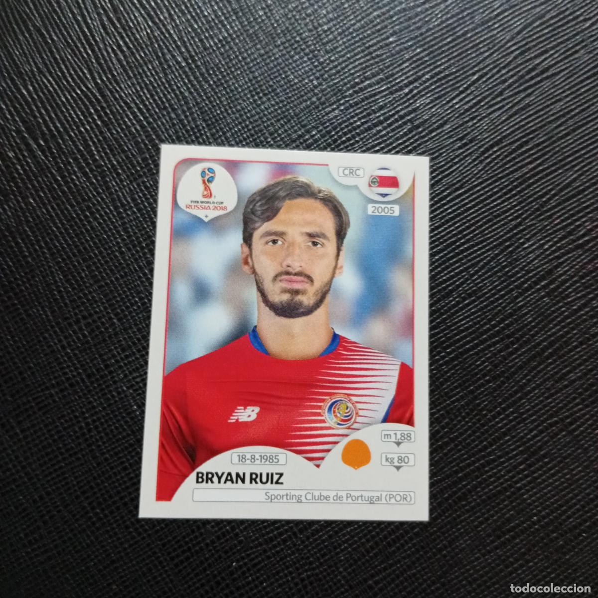 Cromos de f&uacute;tbol: 403 BRYAN RUIZ COSTA RICA PANINI MUNDIAL RUSIA 2018 CROMO FUTBOL 18 - SIN PEGAR - CJ2 ......