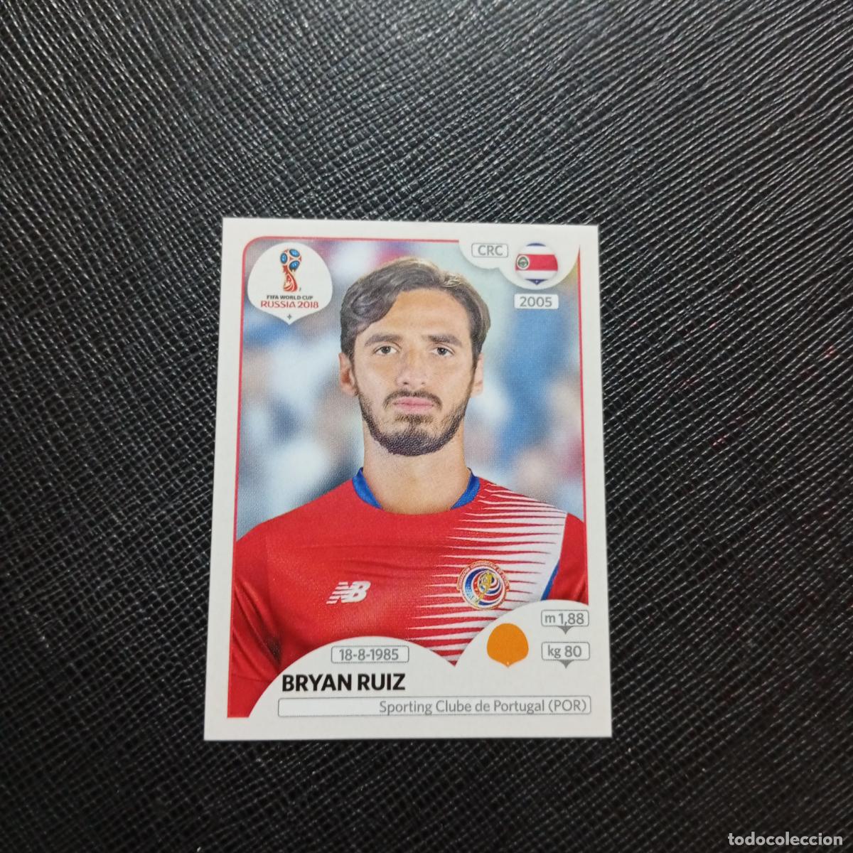 Cromos de f&uacute;tbol: 403 BRYAN RUIZ COSTA RICA PANINI MUNDIAL RUSIA 2018 CROMO FUTBOL 18 - SIN PEGAR - CJ2 .......