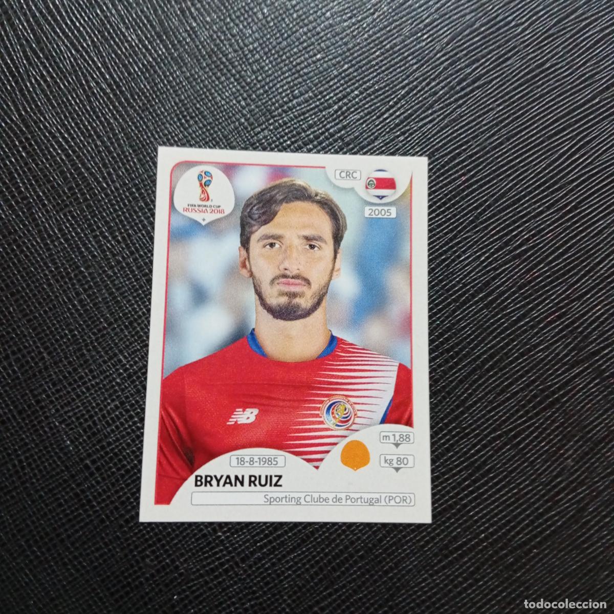 Cromos de f&uacute;tbol: 403 BRYAN RUIZ COSTA RICA PANINI MUNDIAL RUSIA 2018 CROMO FUTBOL 18 - SIN PEGAR - CJ2 .......