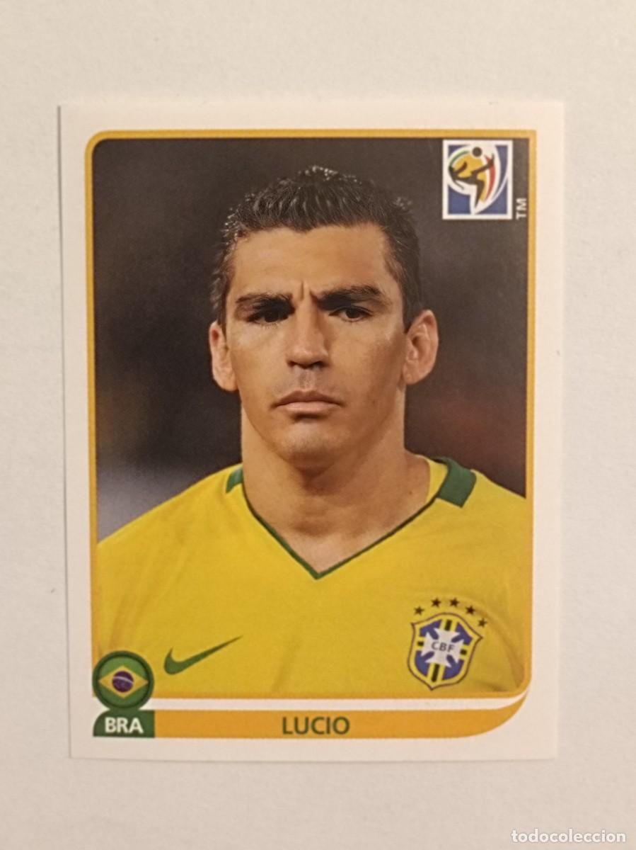 Cromos de f&uacute;tbol: #489 LUCIO (BRASIL) MUNDIAL SUDAFRICA 2010 PANINI