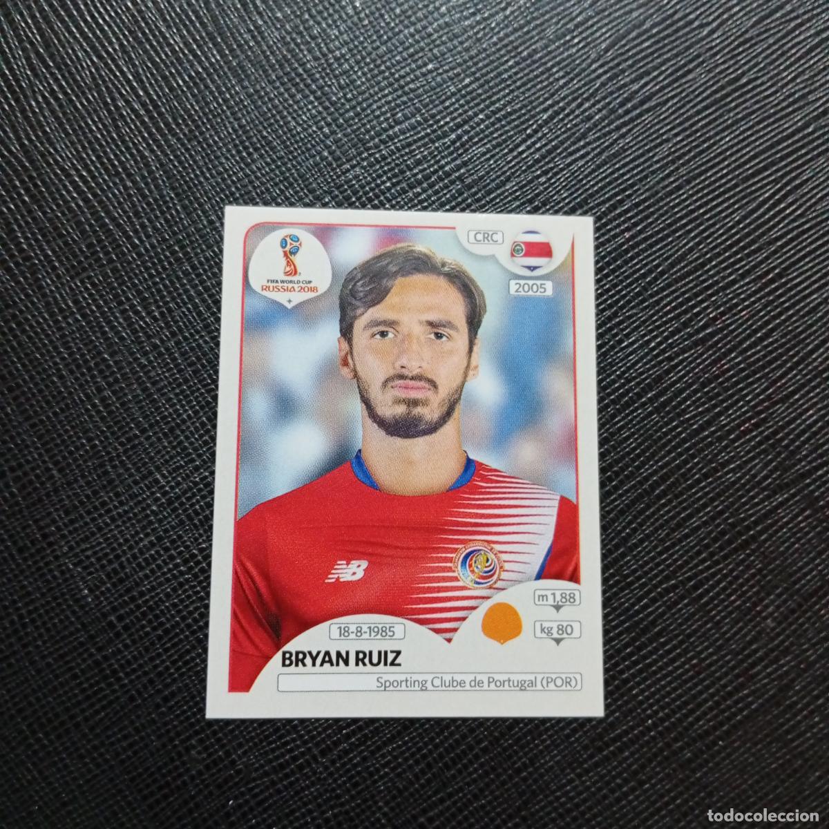 Cromos de f&uacute;tbol: 403 BRYAN RUIZ COSTA RICA PANINI MUNDIAL RUSIA 2018 CROMO FUTBOL 18 - SIN PEGAR - CJ2 ........