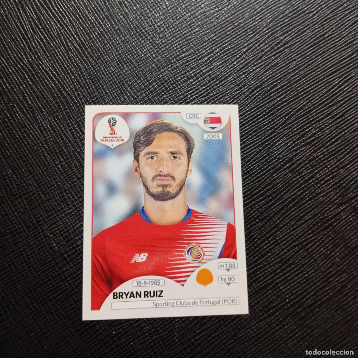 Cromos de f&uacute;tbol: 403 BRYAN RUIZ COSTA RICA PANINI MUNDIAL RUSIA 2018 CROMO FUTBOL 18 - SIN PEGAR - CJ2 .........