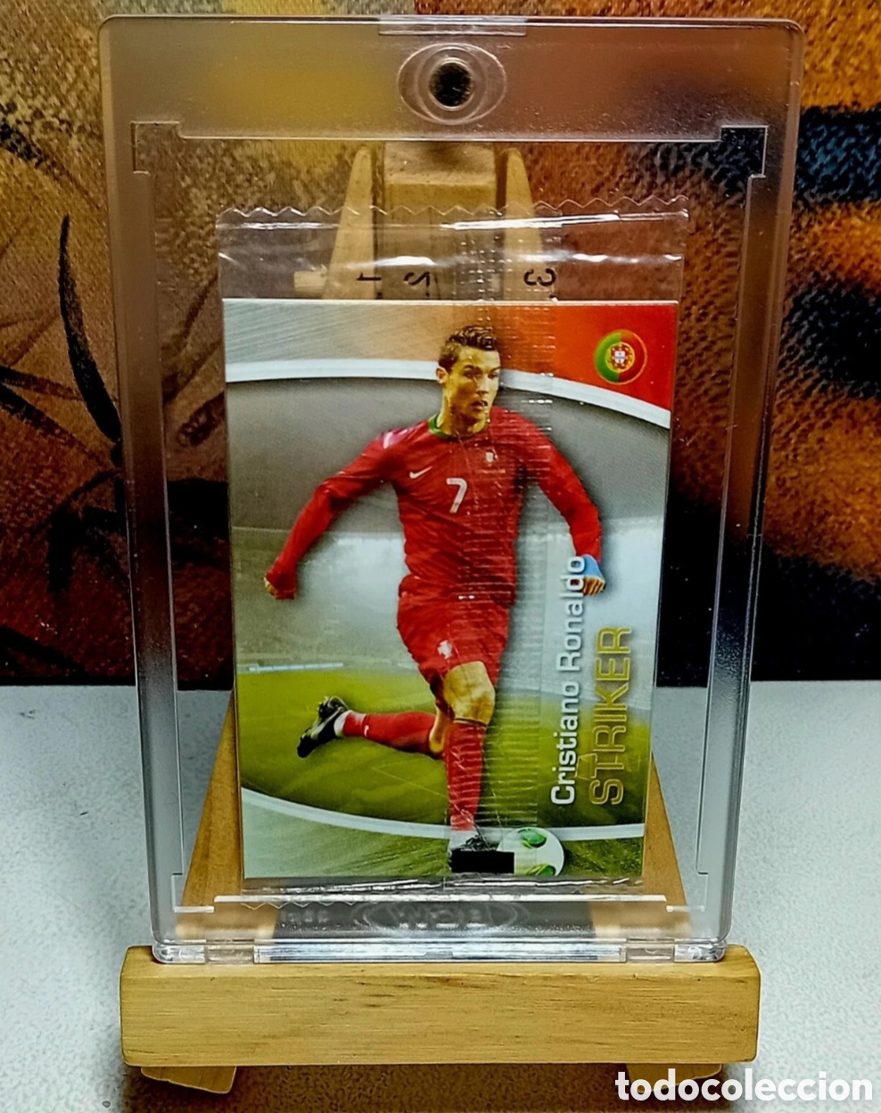 Cromos de f&uacute;tbol: CRISTIANO RONALDO 2013 PORTUGAL REAL MADRID FUTERA.