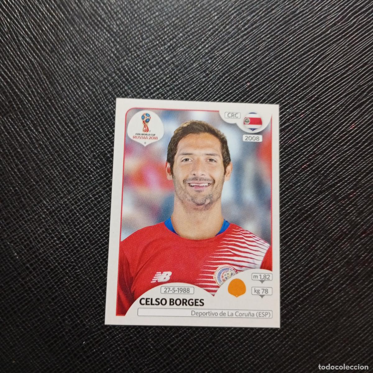 Cromos de f&uacute;tbol: 404 CELSO BORGES COSTA RICA PANINI MUNDIAL RUSIA 2018 CROMO FUTBOL 18 - SIN PEGAR - CJ2 ..