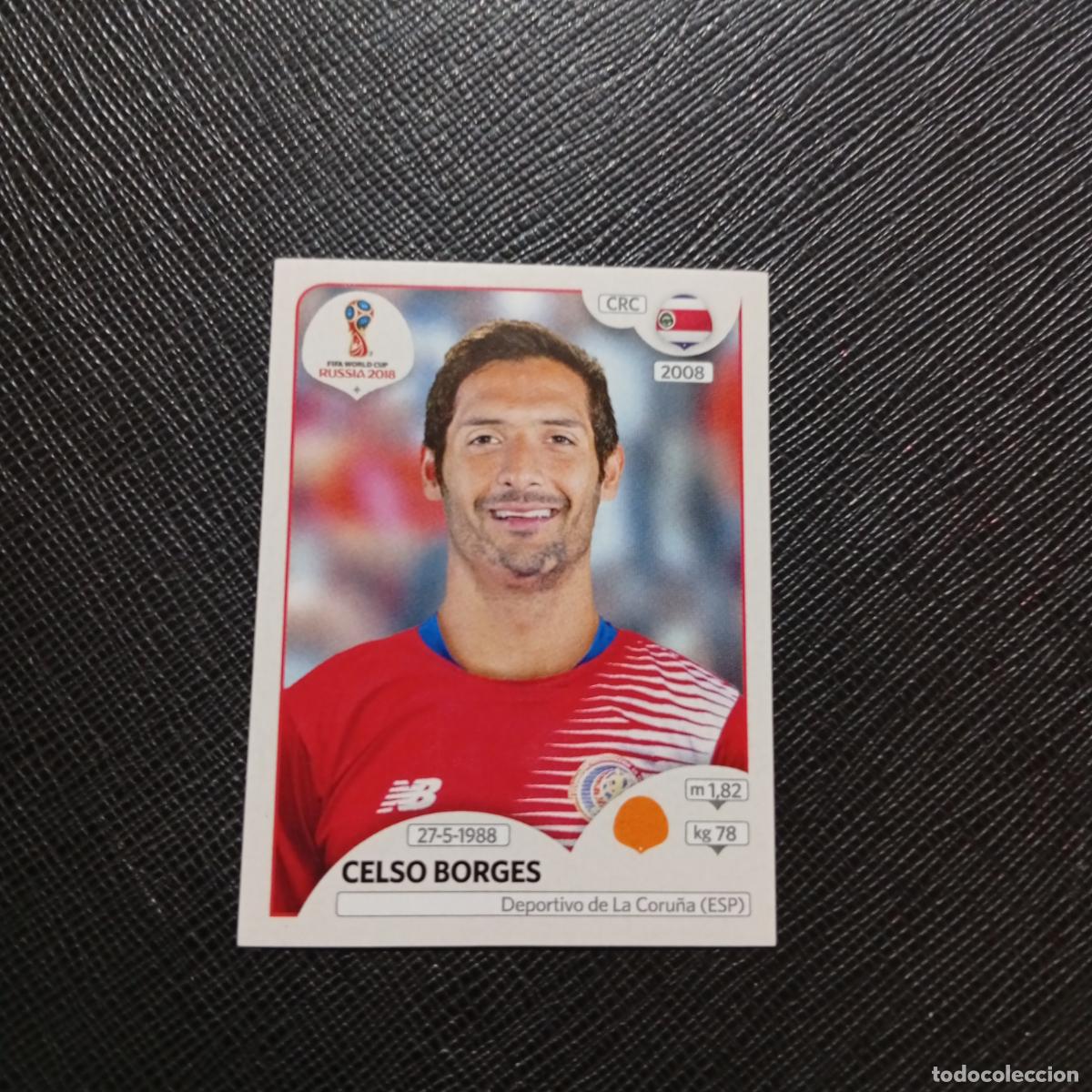 Cromos de f&uacute;tbol: 404 CELSO BORGES COSTA RICA PANINI MUNDIAL RUSIA 2018 CROMO FUTBOL 18 - SIN PEGAR - CJ2 ...