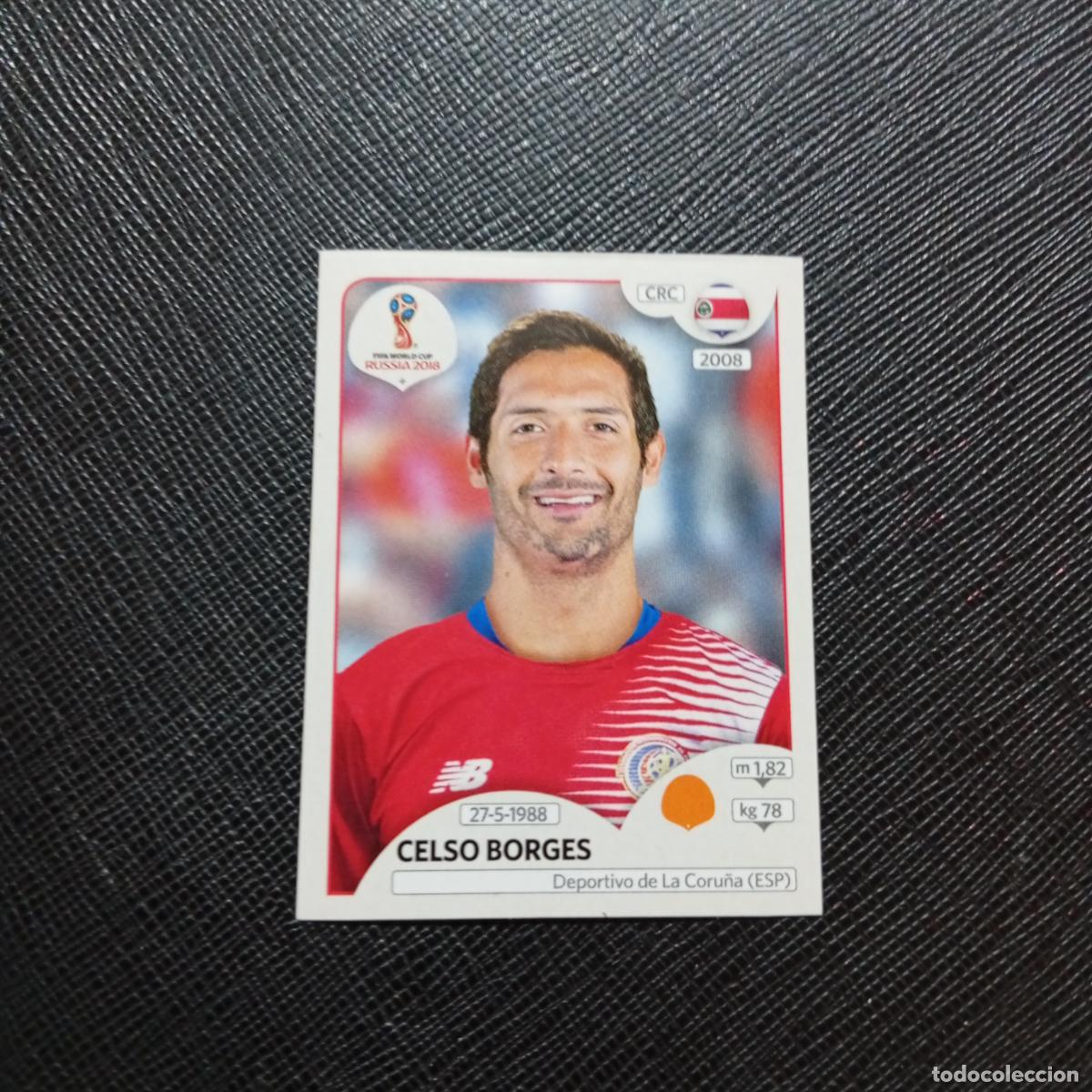 Cromos de f&uacute;tbol: 404 CELSO BORGES COSTA RICA PANINI MUNDIAL RUSIA 2018 CROMO FUTBOL 18 - SIN PEGAR - CJ2 ...