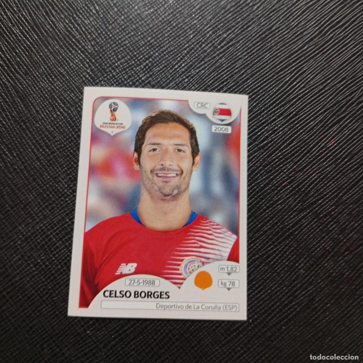 Cromos de f&uacute;tbol: 404 CELSO BORGES COSTA RICA PANINI MUNDIAL RUSIA 2018 CROMO FUTBOL 18 - SIN PEGAR - CJ2 ....