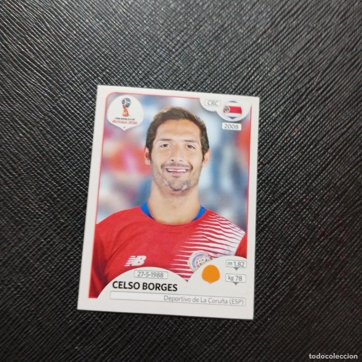 Cromos de f&uacute;tbol: 404 CELSO BORGES COSTA RICA PANINI MUNDIAL RUSIA 2018 CROMO FUTBOL 18 - SIN PEGAR - CJ2 .....