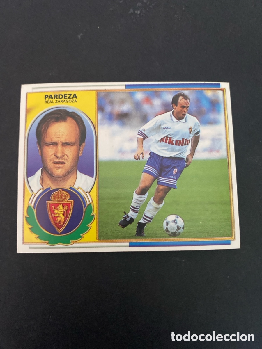 Figurine di Calcio: Cromo liga 96/97 R Zaragoza nunca pegado
