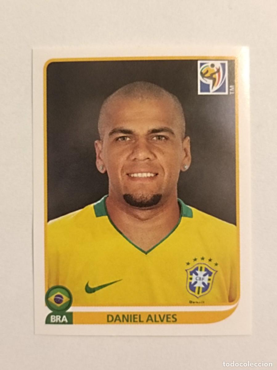 Cromos de f&uacute;tbol: #493 DANI ALVES (BRASIL) MUNDIAL SUDAFRICA 2010 PANINI