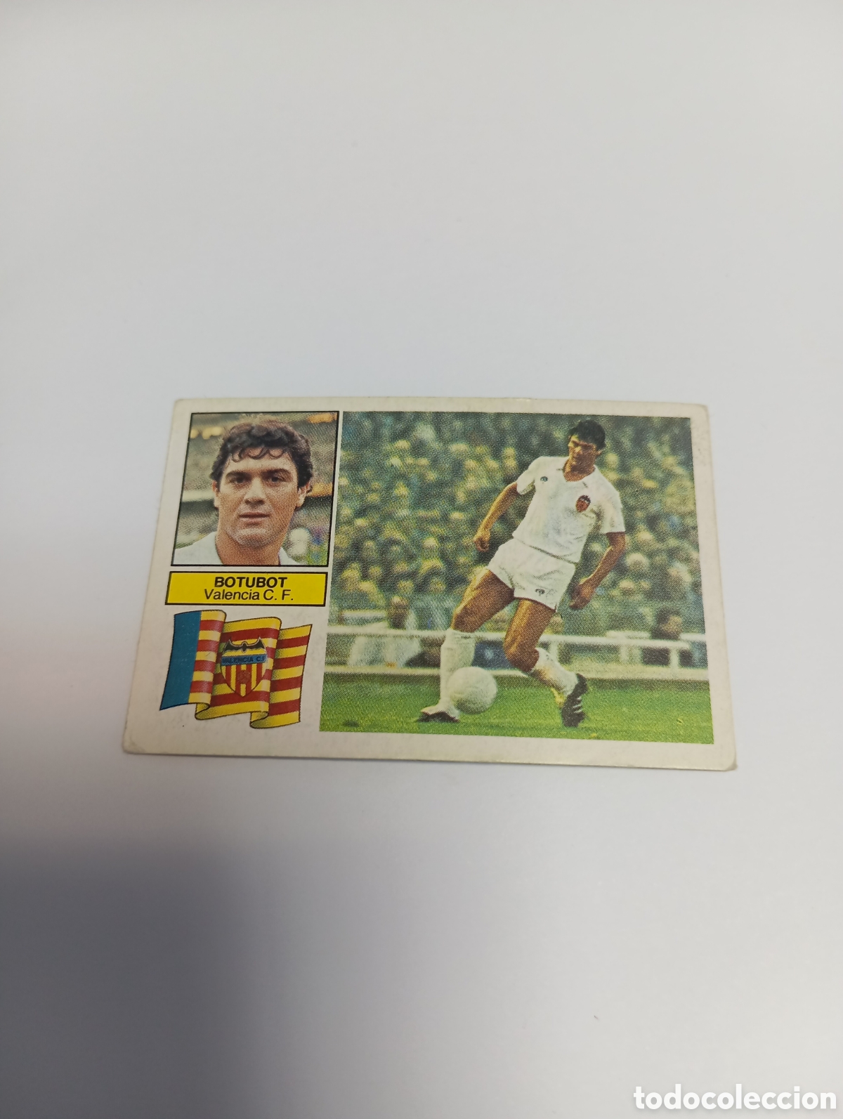 Cromos de f&uacute;tbol: BOTUBOT Valencia Liga Este 1982 1983 RECUPERADO 82 83