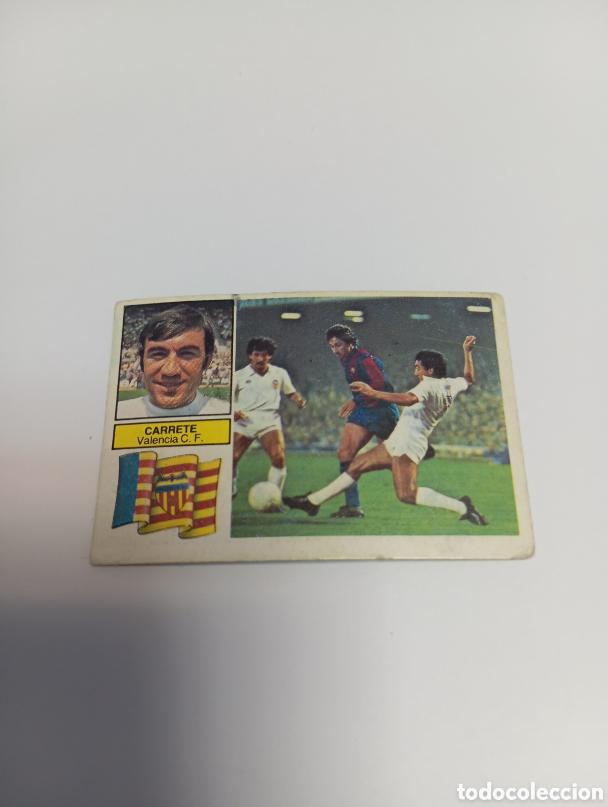 Figurine di Calcio: CARRETE Valencia Liga Este 1982 1983 NUEVO 82 83 SIN PEGAR