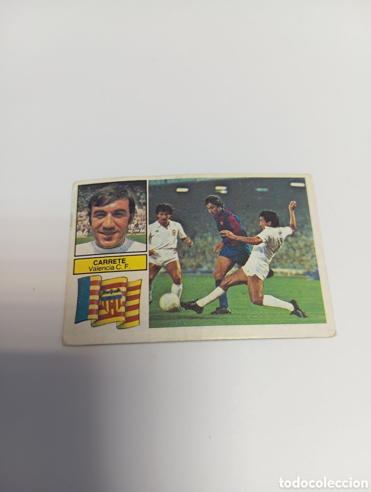 Figurine di Calcio: CARRETE Valencia Liga Este 1982 1983 NUEVO 82 83 SIN PEGAR