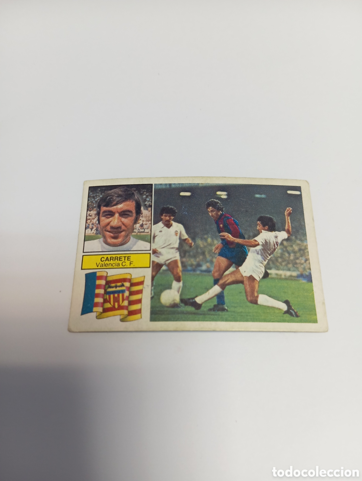 Figurine di Calcio: CARRETE Valencia Liga Este 1982 1983 NUEVO 82 83 SIN PEGAR