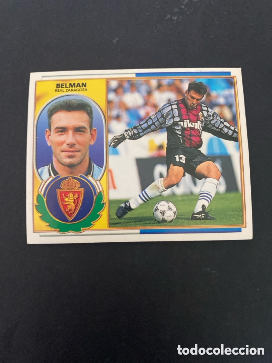 Figurine di Calcio: Cromo liga 96/97 R Zaragoza nunca pegado