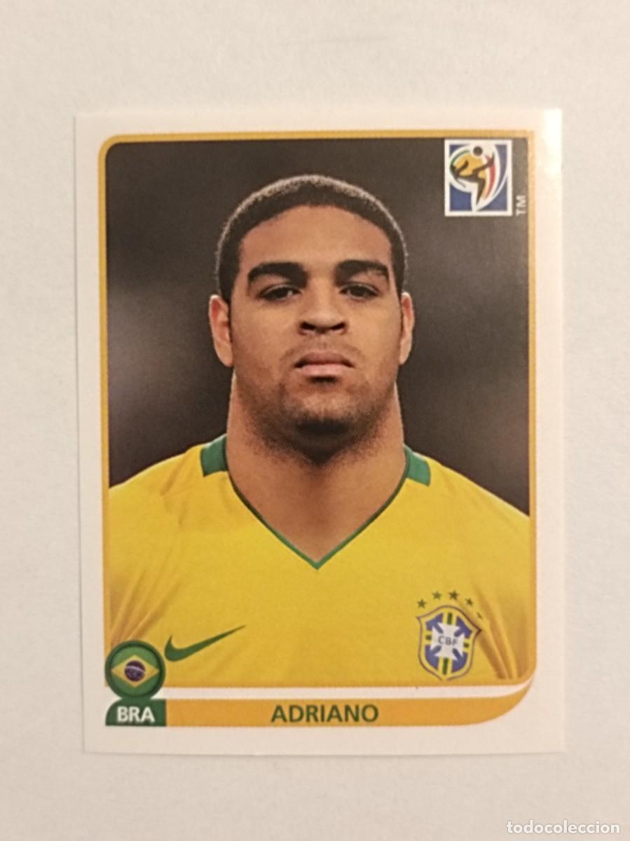 Cromos de Futebol: #504 ADRIANO (BRASIL) MUNDIAL SUDAFRICA 2010 PANINI