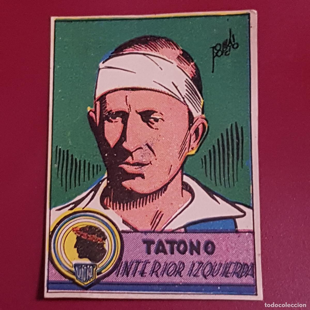 Cromos de Futebol: CISNE - ALBUM FUTBOLISTICO 1942 42 - HERCULES - TATONO - BIEN RECUPERADO