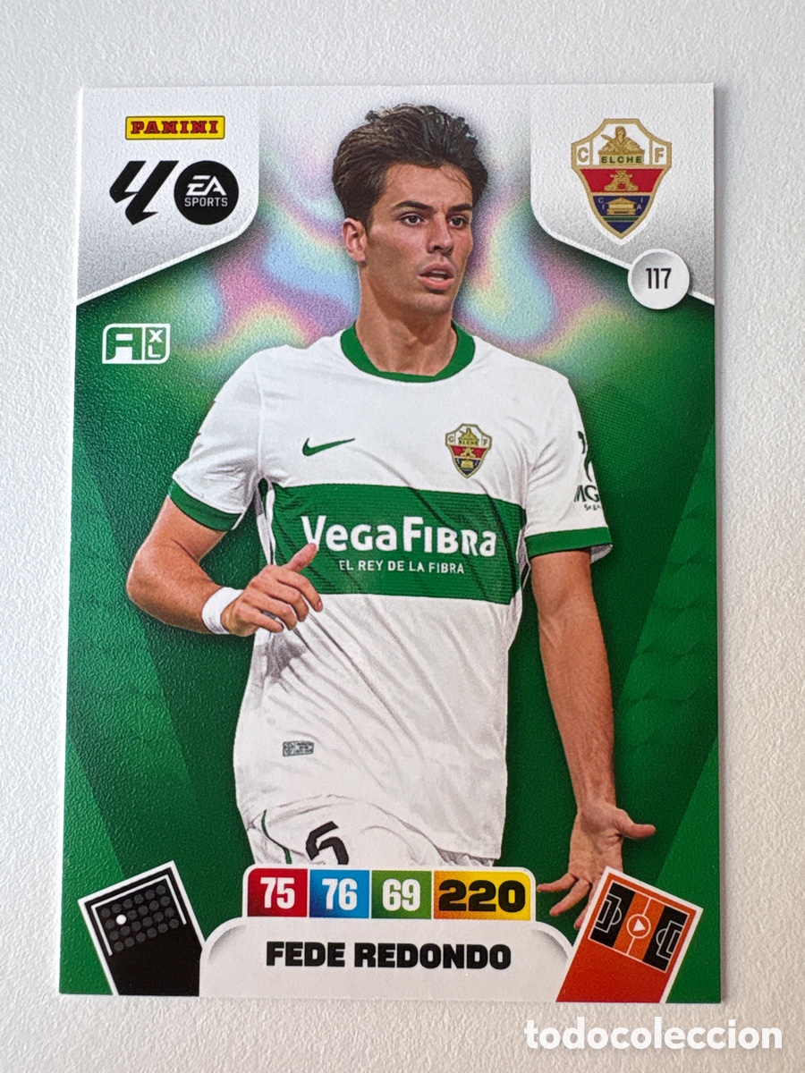 Cromos de Futebol: Carta Fede Redondo Elche 117 Adrenalyn 2025-26