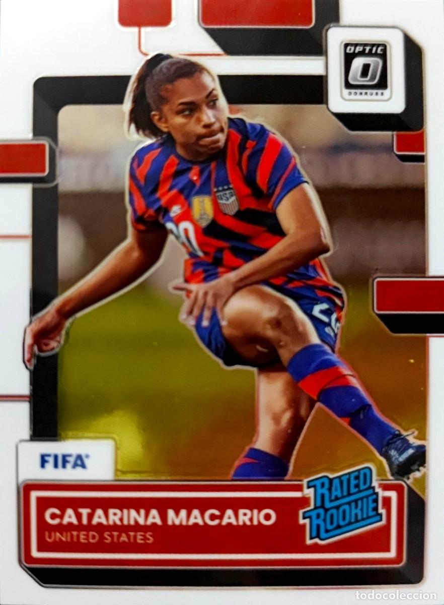 Cromos de Futebol: 191 Catarina Macario - Estados Unidos USA - OPTIC Rated Rookie - PANINI Donruss FIFA 2022 2023 22 23