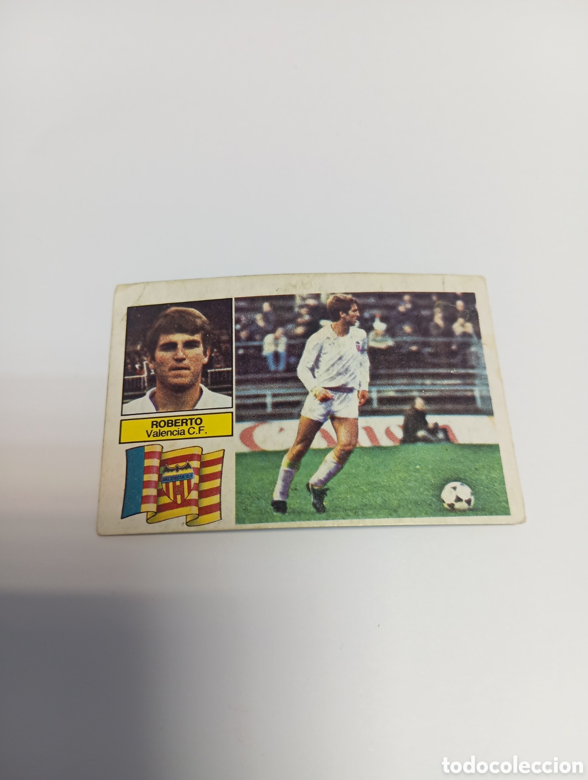 Cromos de Futebol: ROBERTO Valencia Liga Este 1982 1983 RECUPERADO 82 83