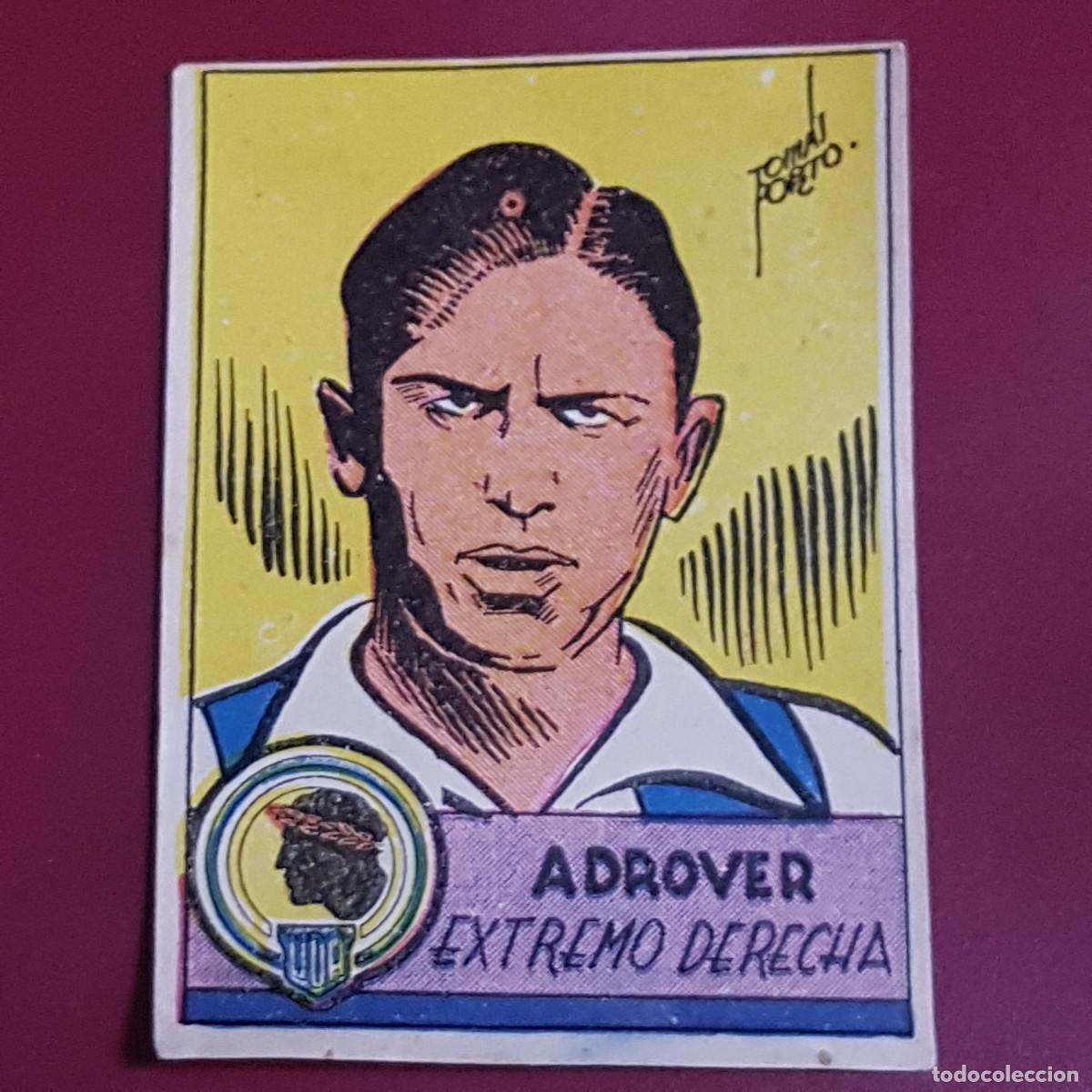 Cromos de f&uacute;tbol: CISNE - ALBUM FUTBOLISTICO 1942 42 - HERCULES - ADROVER - BIEN RECUPERADO