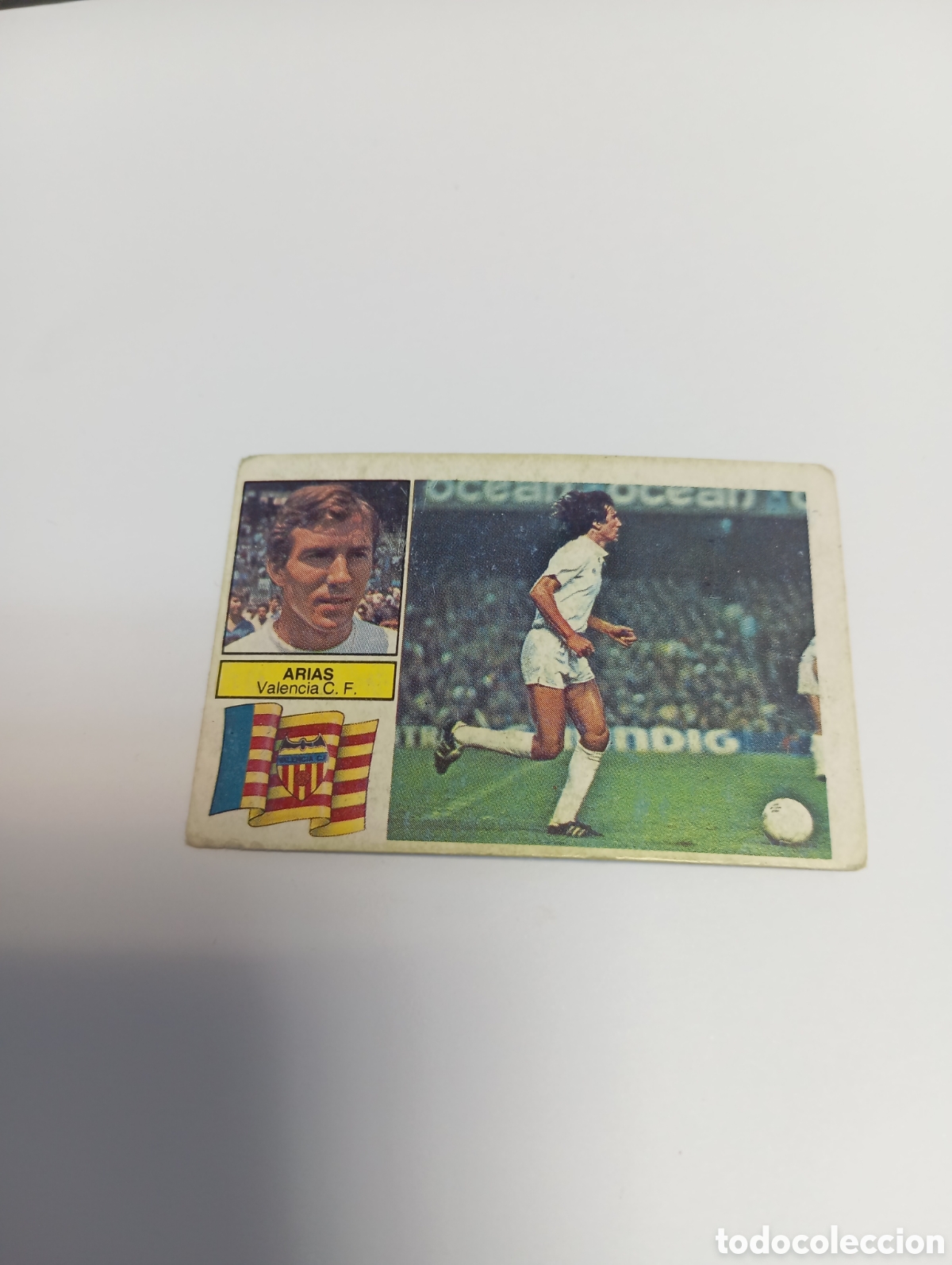 Cromos de f&uacute;tbol: ARIAS Valencia Liga Este 1982 1983 NUEVO 82 83 SIN PEGAR