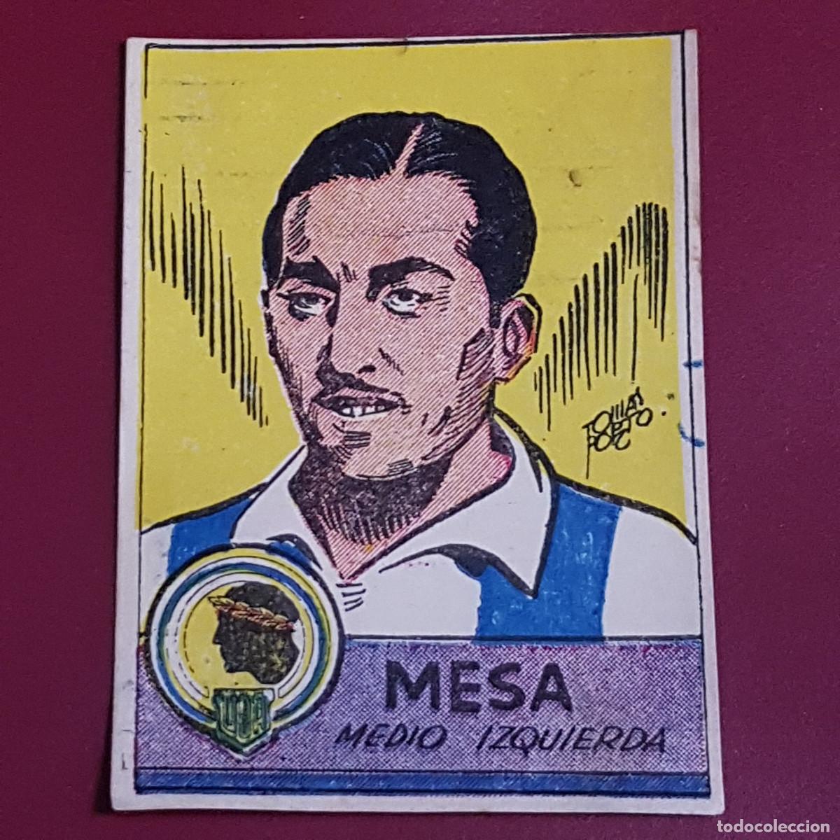 Cromos de f&uacute;tbol: CISNE - ALBUM FUTBOLISTICO 1942 42 - HERCULES - MESA - BIEN RECUPERADO