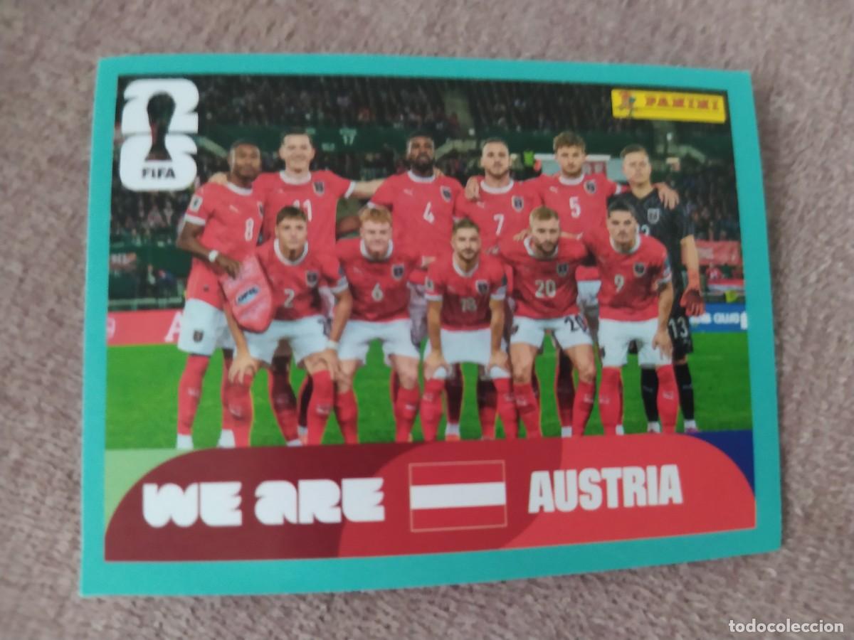 Cromos de f&uacute;tbol: AUT 13 EQUIPO Austria mundial 2026 panini