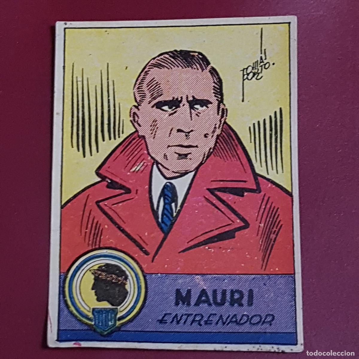 Cromos de Futebol: CISNE - ALBUM FUTBOLISTICO 1942 42 - HERCULES - MAURI - BIEN RECUPERADO