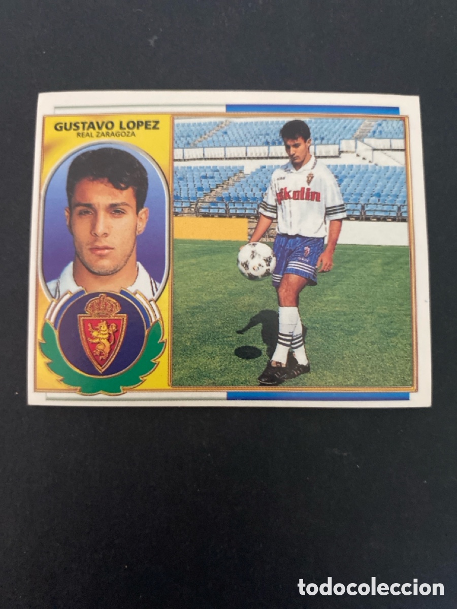 Football Stickers: Cromo liga 96/97 R Zaragoza nunca pegado