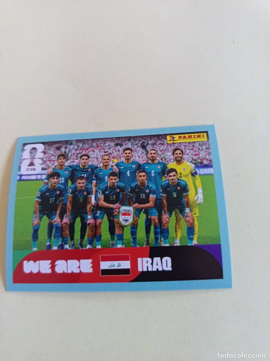 Cromos de f&uacute;tbol: CROMO MUNDIAL 2026 - IRAQ IRQ 13