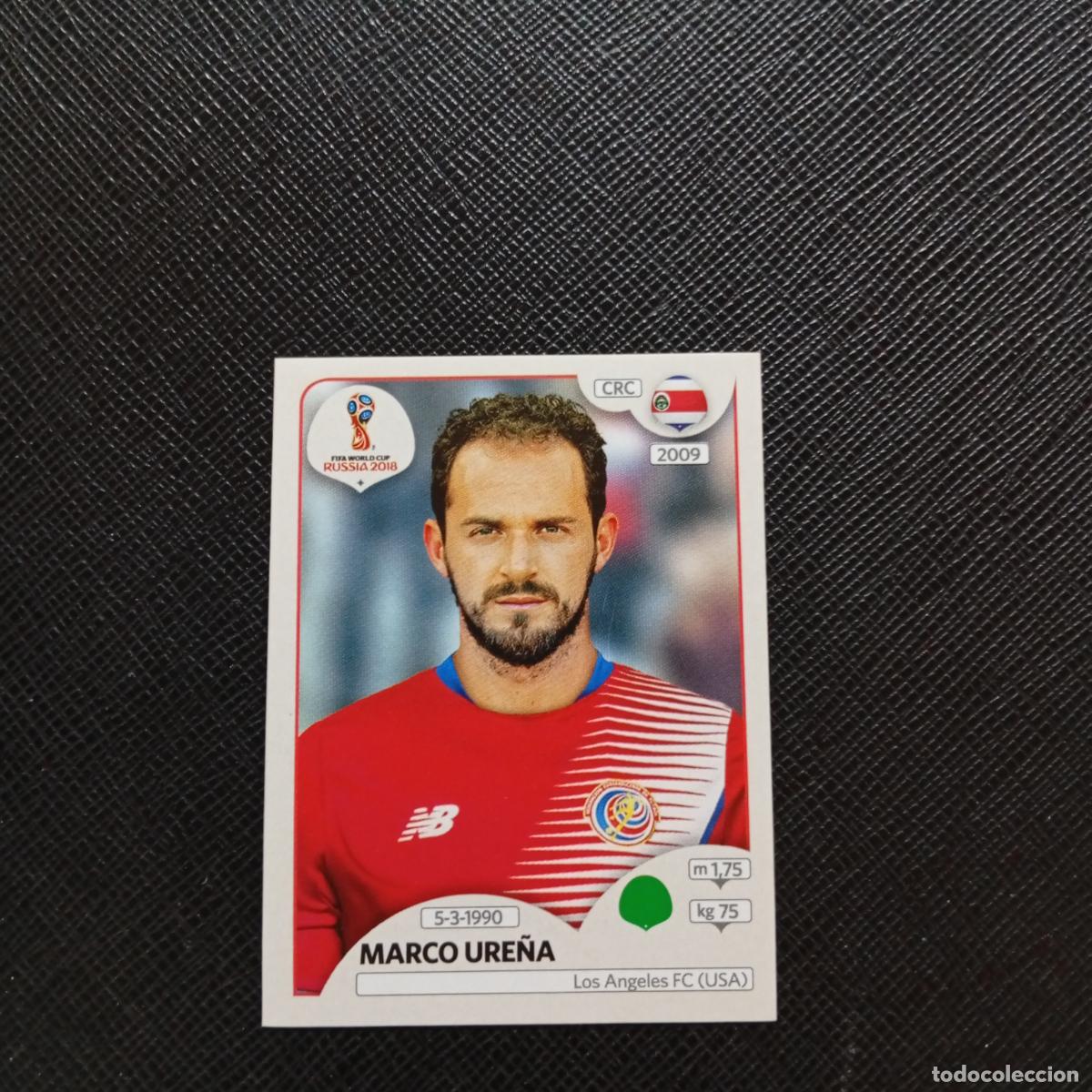 Cromos de f&uacute;tbol: 410 MARCO URE&Ntilde;A COSTA RICA PANINI MUNDIAL RUSIA 2018 CROMO FUTBOL 18 - SIN PEGAR - CJ2