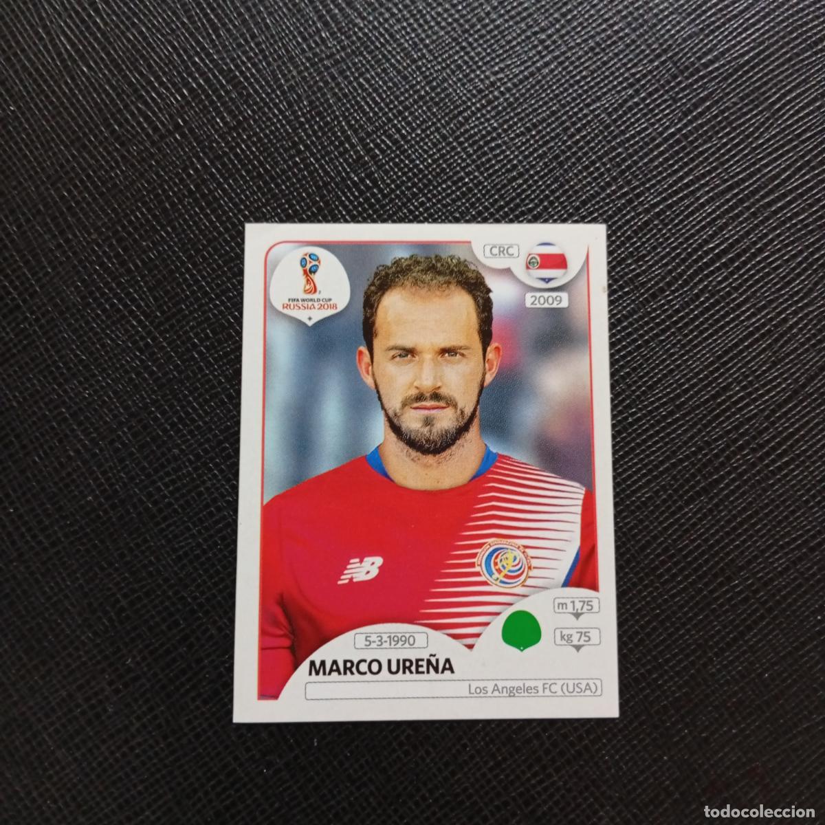 Cromos de f&uacute;tbol: 410 MARCO URE&Ntilde;A COSTA RICA PANINI MUNDIAL RUSIA 2018 CROMO FUTBOL 18 - SIN PEGAR - CJ2