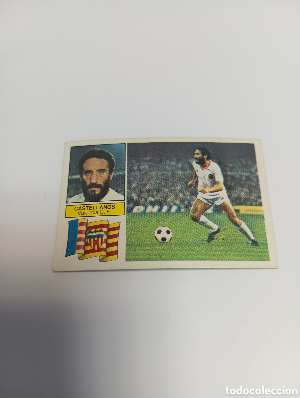 Cromos de f&uacute;tbol: CASTELLANOS Valencia Liga Este 1982 1983 NUEVO 82 83 SIN PEGAR