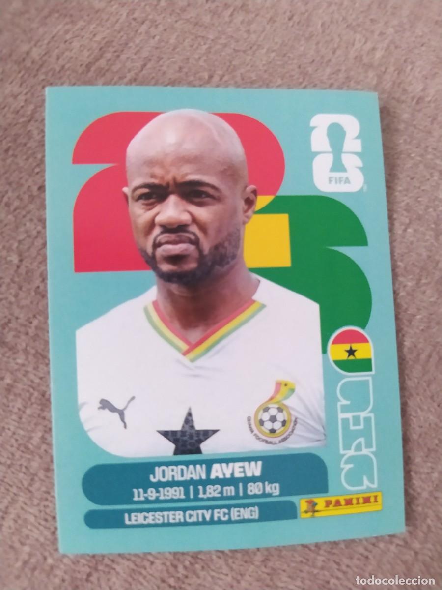 Football Stickers: GHA 16 Jordan AYEW Ghana mundial 2026 panini