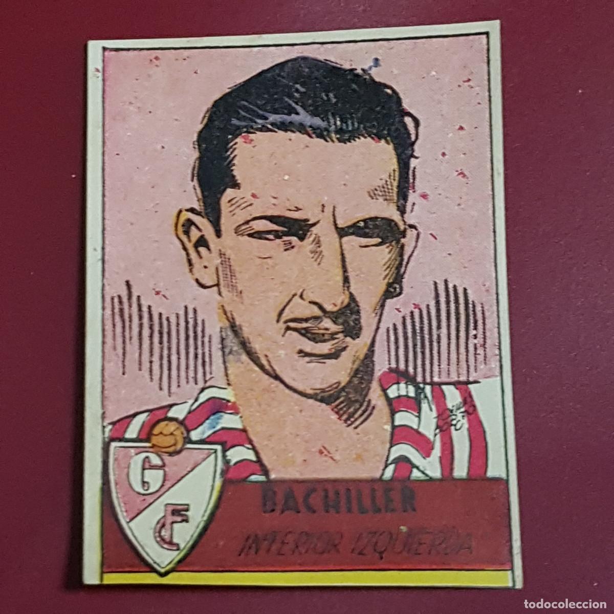 Football Stickers: CISNE - ALBUM FUTBOLISTICO 1942 42 - GRANADA - BACHILLER - BIEN RECUPERADO