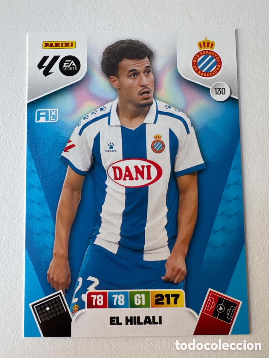 Football Stickers: Carta El Hilali Espanyol Adrenalyn 2025-26