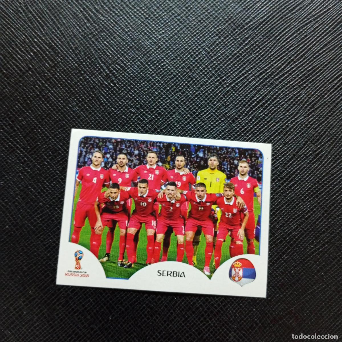 Cartes &agrave; collectionner de Football: 413 ALINEACION SERBIA PANINI MUNDIAL RUSIA 2018 CROMO FUTBOL 18 - SIN PEGAR - CJ2 ...
