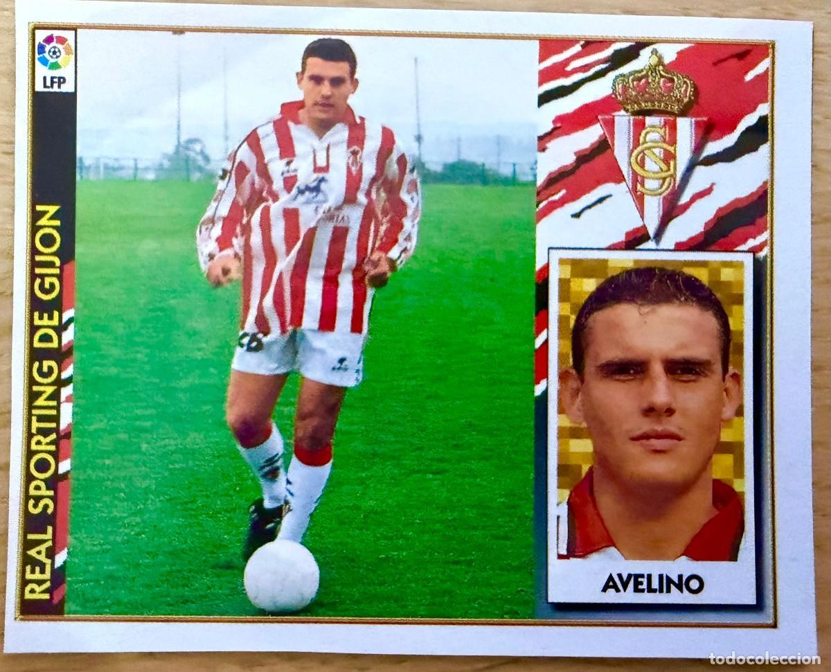 Cromos de Futebol: AVELINO SPORTING GIJON 97 98 1997 1998 LIGA EDICIONES ESTE RECORTADO STICKER