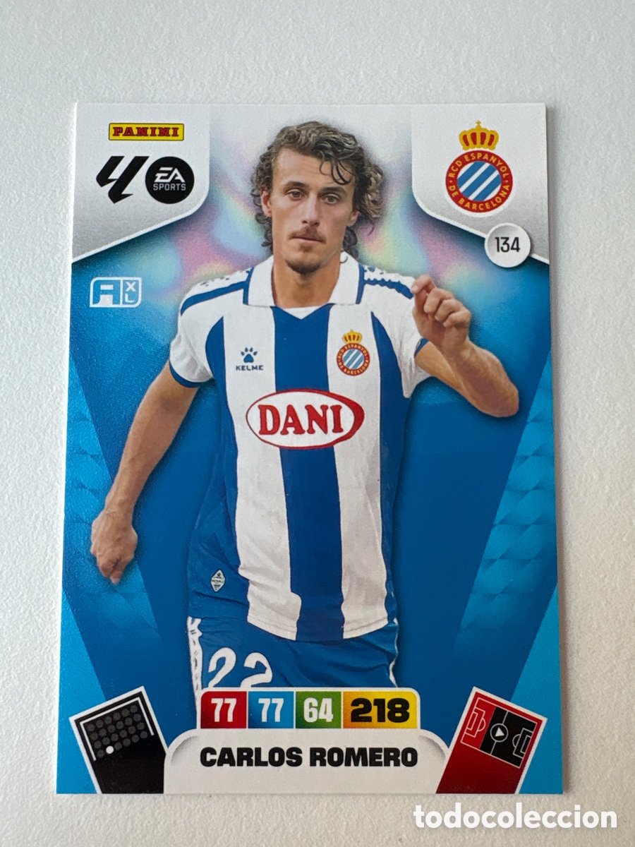 Cromos de Futebol: Carta Carlos Romero Espanyol Adrenalyn 2025-26