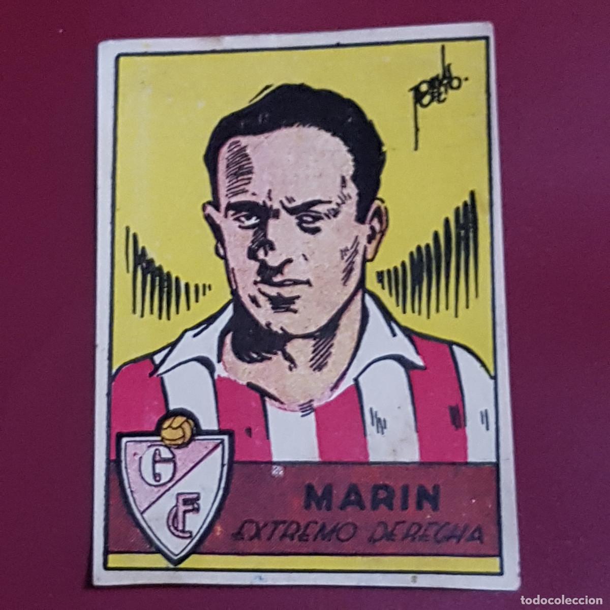 Cartes &agrave; collectionner de Football: CISNE - ALBUM FUTBOLISTICO 1942 42 - GRANADA - MARIN - BIEN RECUPERADO