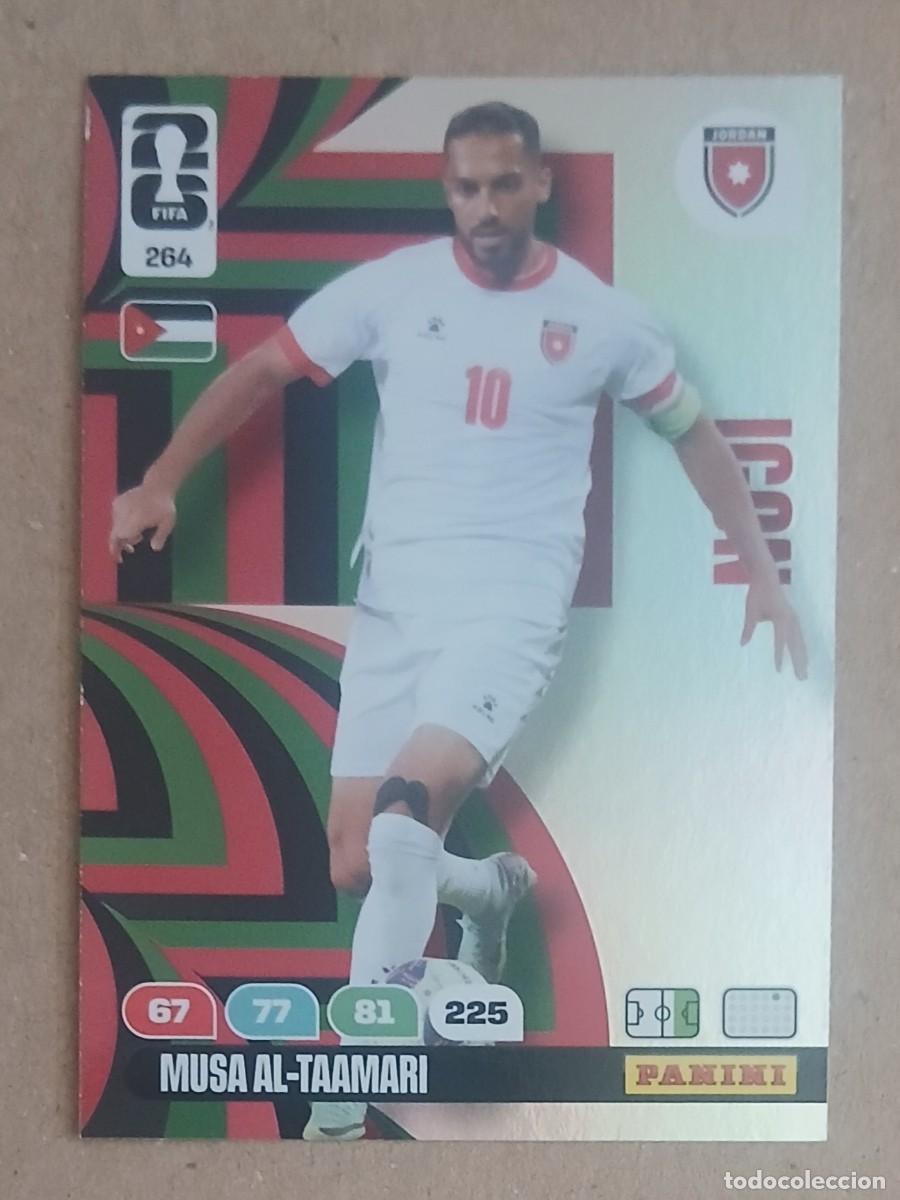 Cartes &agrave; collectionner de Football: CROMO n&ordm; 264 MUSA AL-TAAMARI JORDANIA ICON ADRENALYN XL FIFA WORLD CUP 2026 DE PANINI. Nuevo.