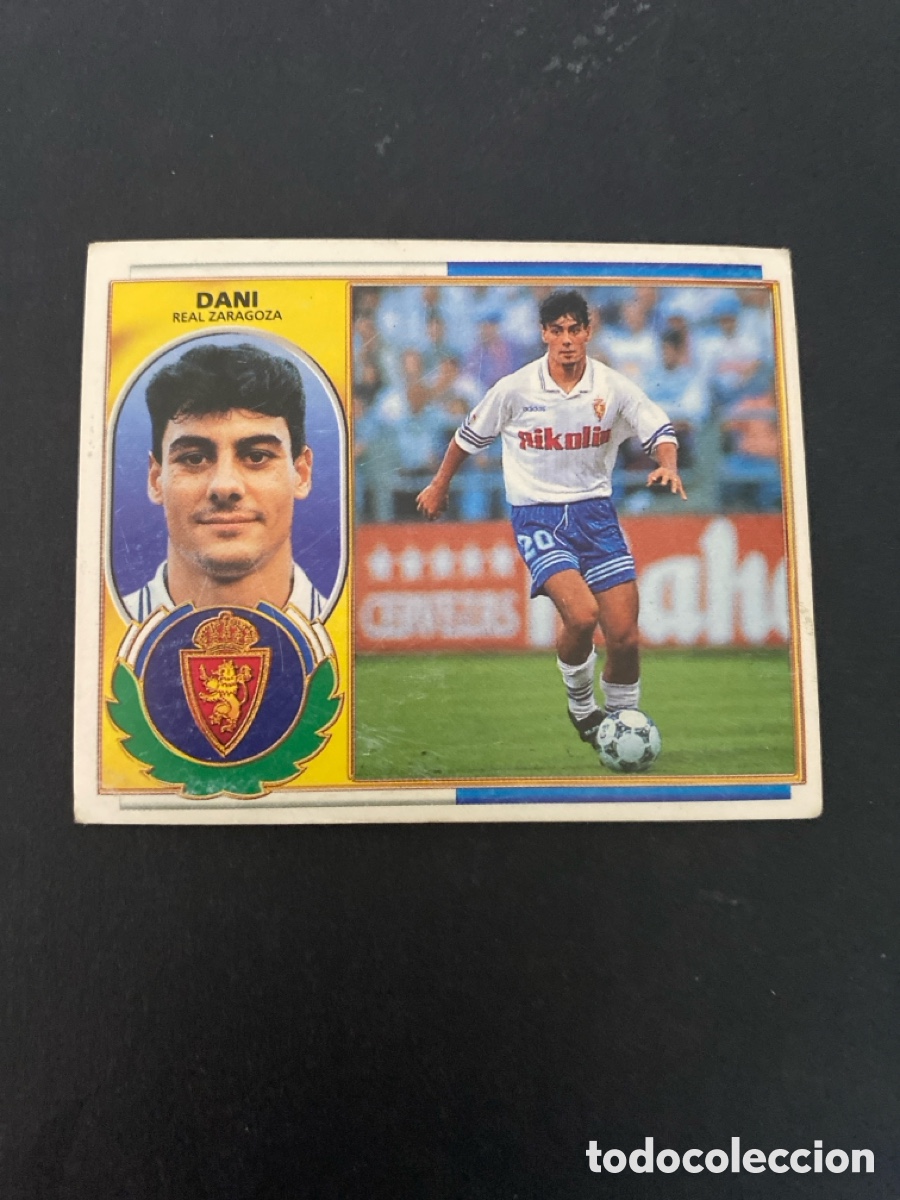 Cartes &agrave; collectionner de Football: Cromo liga 96/97 R Zaragoza nunca pegado